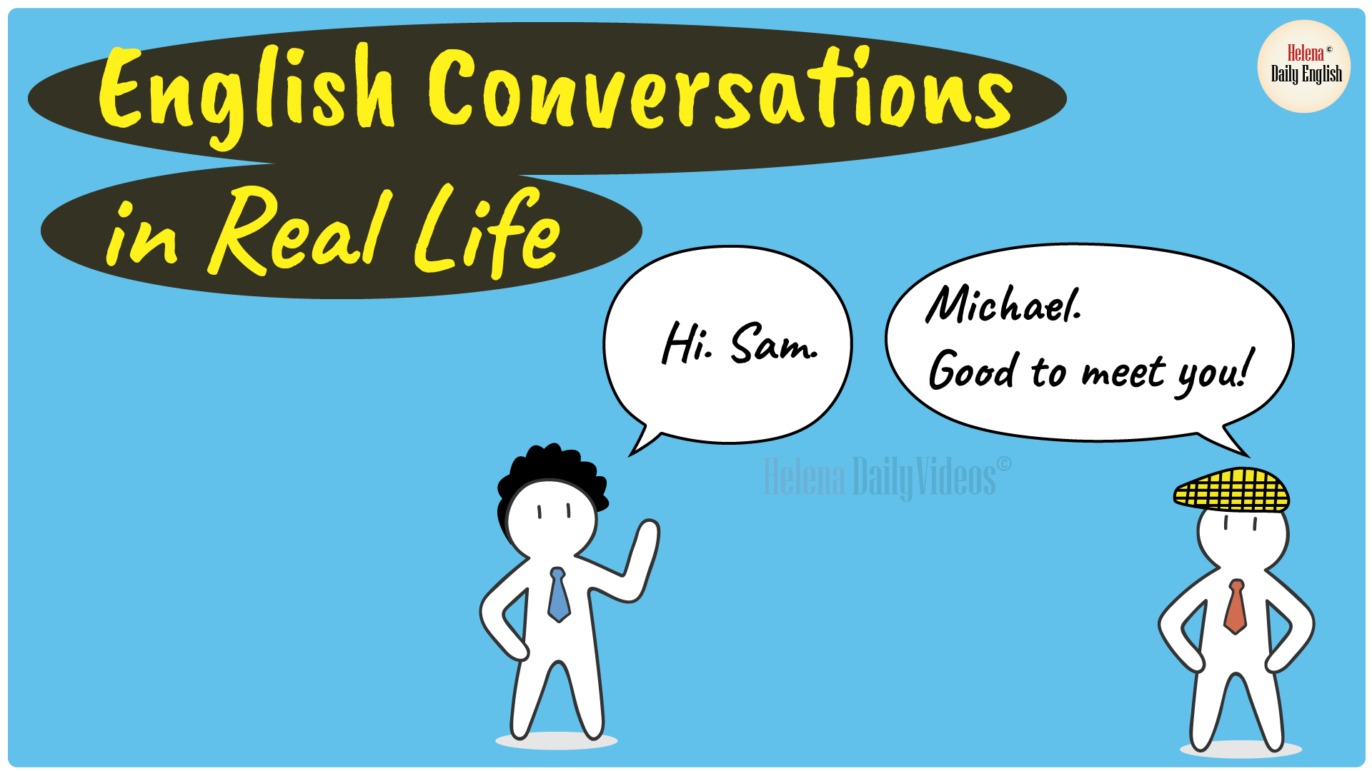 30 English Conversations in Real Life with common Phrases (Meaning